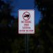 No Trucks Over Aluminum Sign (EGR Reflective)
