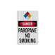 OSHA Propane No Smoking Decal (EGR Reflective)