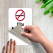 Take Your Cigarette Butts With You Decal (Non Reflective)