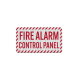Fire Alarm Control Panel FACP Aluminum Sign (EGR Reflective)