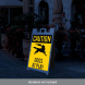 Caution Dogs At Play Corflute Sign (Reflective)