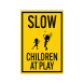 Children At Play Corflute Sign (Non Reflective)