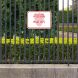 No Loitering Violators Caught Loitering Or Trespassing Aluminum Sign (Non Reflective)