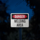 Welding Area Aluminum Sign (EGR Reflective)