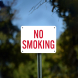 No Smoking Aluminum Sign (Non Reflective)