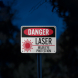 PPE Laser Wear Eye Protection Aluminum Sign (EGR Reflective)