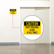 OSHA Chemical Storage Area Authorized Personnel Only Aluminum Sign (Non Reflective)