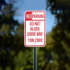 Do Not Block Driveway Tow Zone Aluminum Sign (Non Reflective)