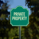 Private Property Aluminum Sign (Non Reflective)
