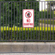 No Dumping With Symbol Aluminum Sign (Non Reflective)