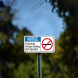 Electronic Cigarettes Prohibited Aluminum Sign (Non Reflective)