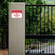 No Trespassing No Unauthorized Access Aluminum Sign (Non Reflective)