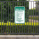 Park for Use By Residents Only Aluminum Sign (Non Reflective)