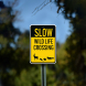 Slow Wild Life Crossing Aluminum Sign (Non Reflective)