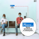 Social Distancing In Waiting Room Decal (Non Reflective)