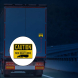 Truck Vehicle Wide Right Turns Decal (EGR Reflective)