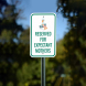 Reserved For Expectant Mothers Aluminum Sign (Non Reflective)
