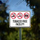 Tobacco Free Facility Aluminum Sign (Non Reflective)