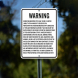 Washington Agritourism Limited Liability For An Injury Or Death Aluminum Sign (Non Reflective)