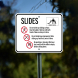 Slide Rules Aluminum Sign (Non Reflective)