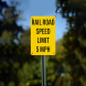 Speed Limit 5 MPH Aluminum Sign (Non Reflective)