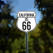 California Route Marker Aluminum Sign (Non Reflective)