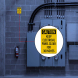 Keep Electrical Panel Clear Aluminum Sign (EGR Reflective)