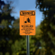 OSHA Do Not Stand Near Or Watch Welding Aluminum Sign (Non Reflective)
