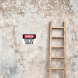 OSHA Keep Off Ladder Aluminum Sign (Non Reflective)