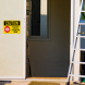 OSHA Do Not Enter Work Area Renovation Work Aluminum Sign (Non Reflective)