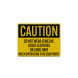 OSHA Do Not Wear Jewelry Loose Clothing Or Long Hair Decal (EGR Reflective)