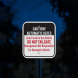 Caution Automatic Gates Aluminum Sign (Diamond Reflective)
