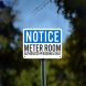 OSHA Meter Room Authorized Personnel Only Plastic Sign