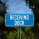 Receiving Dock Plastic Sign