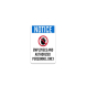 OSHA Employee & Authorized Personnel Only Plastic Sign