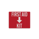 First Aid Kit Decal (EGR Reflective)