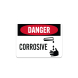 OSHA Corrosive Plastic Sign