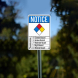 NFPA Hazard Rating Guidelines Plastic Sign
