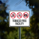 Tobacco Free Facility Plastic Sign