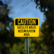 OSHA Satellite Waste Accumulation Area Plastic Sign