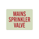 Main Sprinkler Valve Decal (Glow In The Dark)
