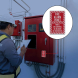Bilingual Fire Alarm Control Panel Decal (Reflective)