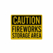 Fireworks Storage Area Decal (Reflective)