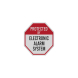 Protected By Electronic Alarm System Decal (Reflective)