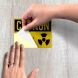 Caution X Ray Radiation Decal (Reflective)