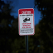 Helicopter Landing Area Aluminum Sign (HIP Reflective)