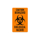 Caution Biohazard Decal (Non Reflective)