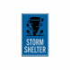 Storm Shelter Decal (Reflective)