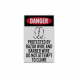 Protected By Razor Barbed Wire Decal (Reflective)
