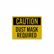 OSHA Dust Mask Required Decal (Reflective)